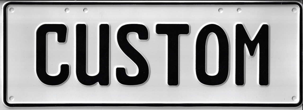 1 Line Embossed (Max 7 Letters)  37cmx13cm